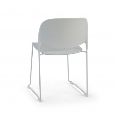 silla confidente blanco sin brazos plastico sin brazos 7