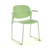 Silla de Confidente Nadya, apilable y muy práctica