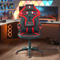 Silla Gaming Warrior, soporte lumbar, acolchada