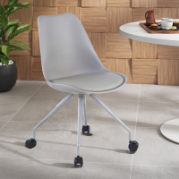 Silla Infantil de escritorio Norway, giratoria, con ruedas