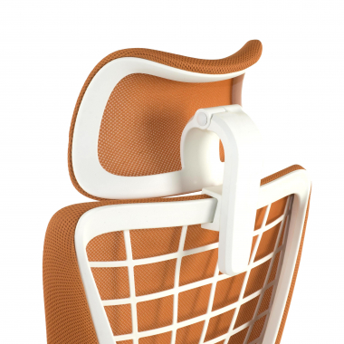 silla ergonomica naranja miller malla brazos regulables 3d 8