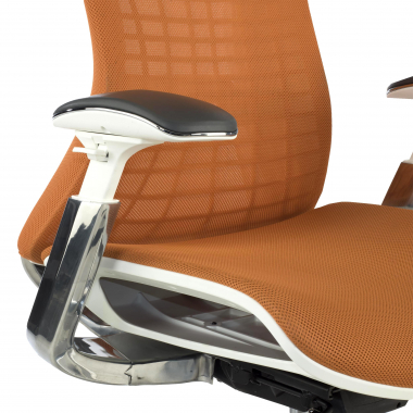 silla ergonomica naranja miller malla brazos regulables 3d 9