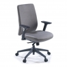 Silla de oficina Five red con reposacabezas, uso 8 horas diarias