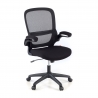 Silla de Escritorio con reposabrazos abatibles River, cojín lumbar