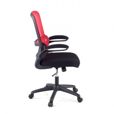 silla de oficina rojo river malla brazos abatibles soporte lumbar 4