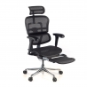 Silla Ergohuman ultra, tapizado asiento y respaldo, estructura negra