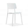 Silla de Confidente Etna, Diseño Minimalista y Apilable