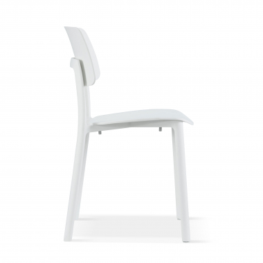 silla confidente blanco etna plastico sin brazos 4