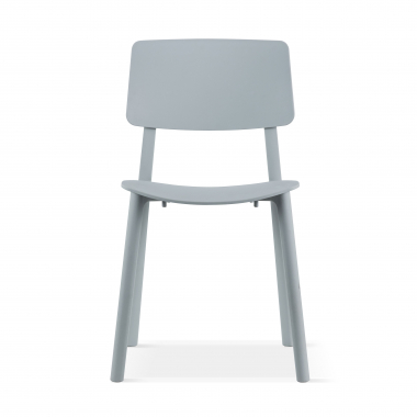 silla confidente gris etna plastico sin brazos 3