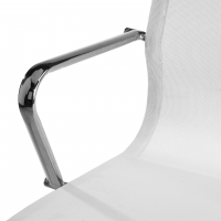 Silla escritorio diseño Spirit, marco de acero, respaldo bajo red