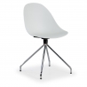 Silla de reuniones Croft, base piramidal