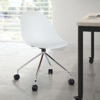 Silla de reuniones Croft, Giratoria con ruedas