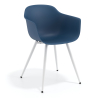 Silla Confidente Alice, 4 Patas, diseño envolvente