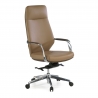 Sillón de oficina ejecutivo Rabat, respaldo bajo, ecopiel 210898 - (Outlet)