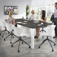 Silla Giratoria Emily, con ruedas