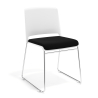 Silla Confidente tapizada con brazos Hest