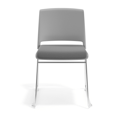 silla confidente gris gris sin brazos tapizada tela sin brazos 6