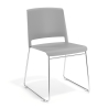 Silla Confidente tapizada con brazos Hest