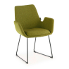 Silla Nórdica Glamm, Patas de madera, Certificada