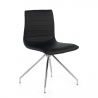 Silla de reuniones Alisa, Giratoria 360º, Ecopiel 210852 - (Outlet)