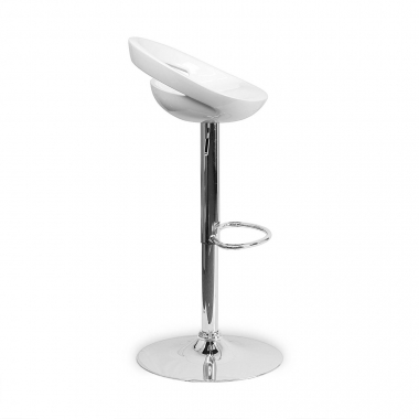 taburete de cocina blanco danko plastico sin brazos 5