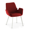 Silla Nórdica Glamm, Patas de madera, Certificada