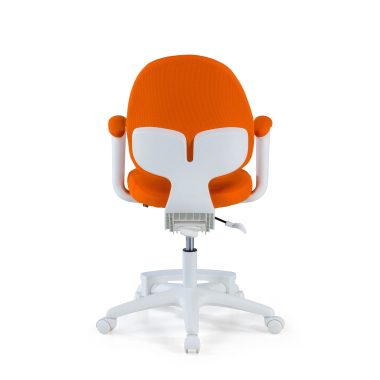 silla de escritorio infantil naranja mickey tela brazos fijos 6