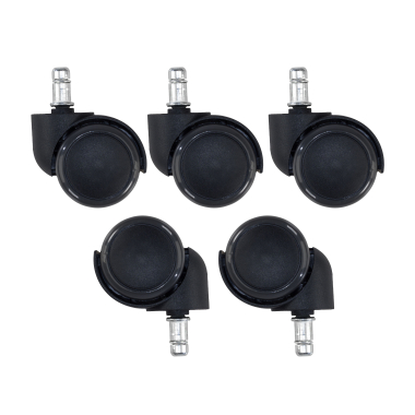 rueda para sillas de oficina gris 11x50mm gaming 1
