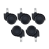 Juego de ruedas gaming 11x50mm, Recubrimiento Goma
