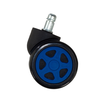 rueda para sillas de oficina azul 11x60mm gaming 3