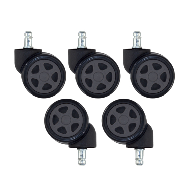 rueda para sillas de oficina gris 11x60mm gaming 1