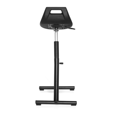 taburete de trabajo y laboratorio negro work 19 plastico sin brazos 7