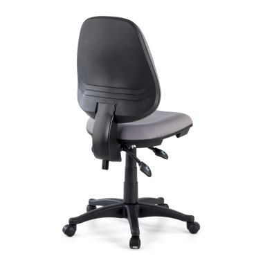 silla de oficina gris sin brazos tela sin brazos 6
