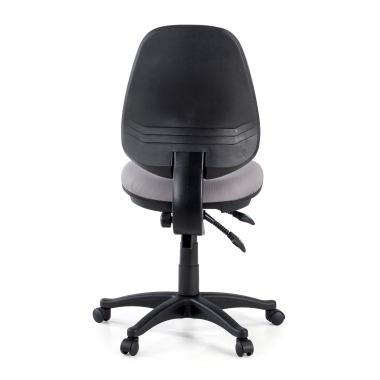 silla de oficina gris sin brazos tela sin brazos 7