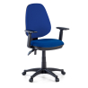 Silla de oficina con brazos Reload, tapizada, 8 horas