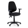Silla de oficina sin brazos Reload, tapizada, 8 horas