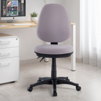 Silla de oficina sin brazos Reload, tapizada, 8 horas