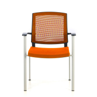 Silla Confidente Adam, Cómoda y Robusta, Estructura metálica