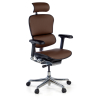 Silla Ergonómica Ergohuman Elite, asiento tapizado, estructura negra