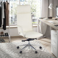 Sillón de Oficina Hamilton, brazos tapizados, ecopiel