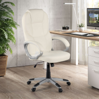 Sillón de Escritorio Kiel, brazos tapizados, ecopiel