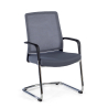 Silla Patin confidente Bali, respaldo ergonómico ecopiel
