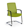 Silla Patin confidente Bali, respaldo ergonómico ecopiel
