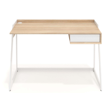 mesa de ordenador beige apex 3