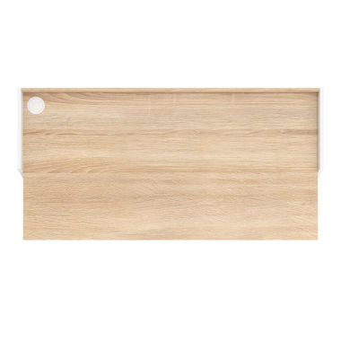 mesa de ordenador beige apex 6
