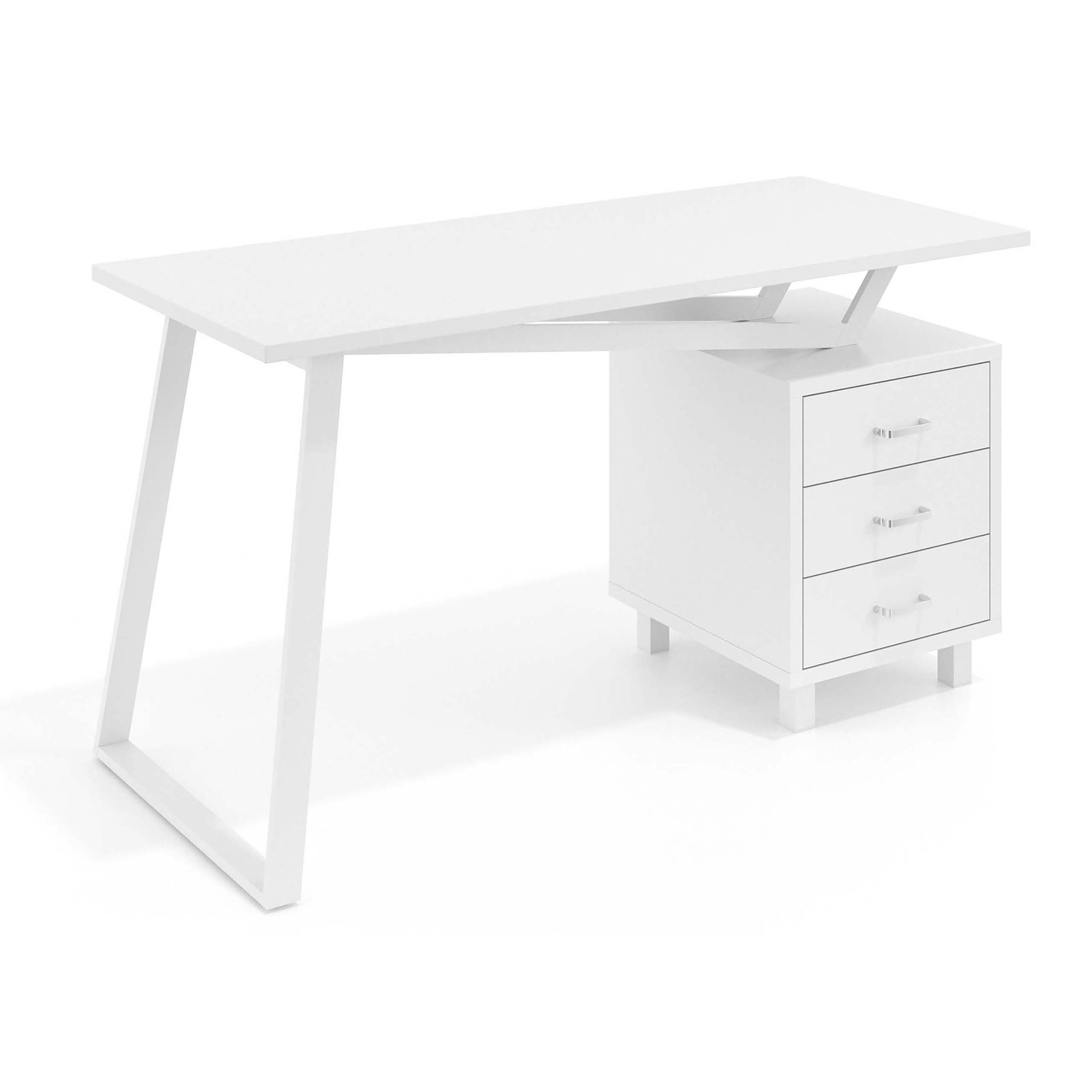 Escritorio de diseño Orbit con cajonera