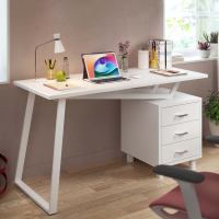 Escritorio de diseño Orbit con cajonera