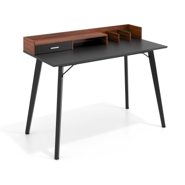 mesa de escritorio gris evoke 1