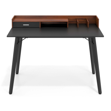 mesa de escritorio gris evoke 3