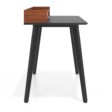 mesa de escritorio gris evoke 6